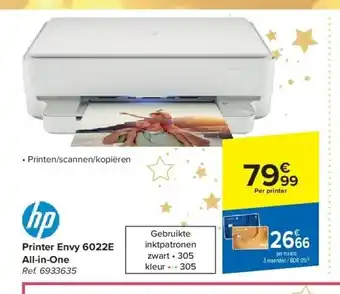 Printer envy 6022e all-in-one