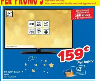 Carrefour Lo-32bf-87/23 aiwa aanbieding