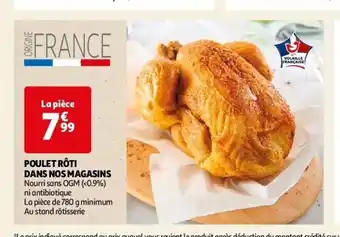 Auchan Poulet rôti dans nos magasins aanbieding