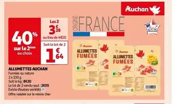 Auchan Allumettes auchan aanbieding