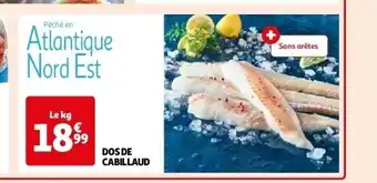 Auchan Dos de cabillaud aanbieding