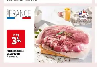Auchan Rouelle de jambon aanbieding