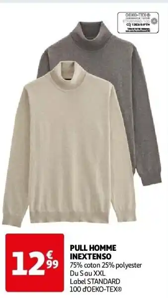 Auchan Pull homme inextenso aanbieding