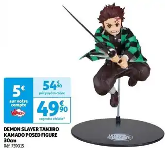 Demon slayer tanjiro kamado posed figure 30cm