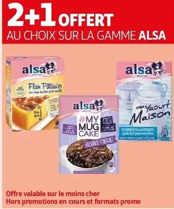 Auchan Au choix sur la gamme alsa aanbieding