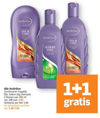 Albert Heijn Alle Andrélon aanbieding