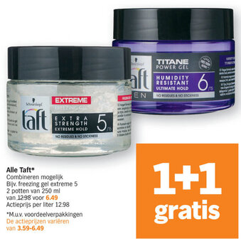 Albert Heijn Alle Taft aanbieding