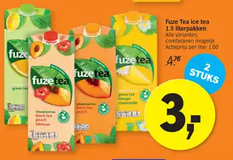 Albert Heijn Fuze Tee ice tea aanbieding