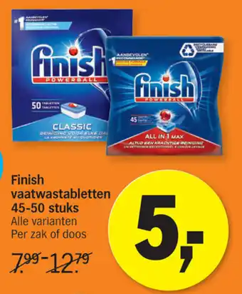 Albert Heijn Finish vaatwastavletten aanbieding