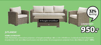 Jysk Jutlandia Vemb Loungeset aanbieding