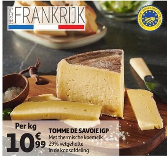 Tomme de Savoie IGP