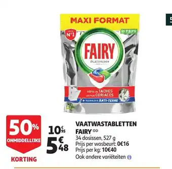 Vaatwastabletten