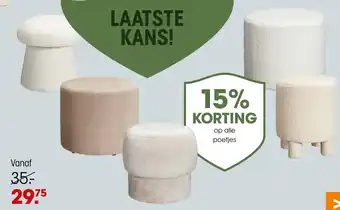 op alle poefjes