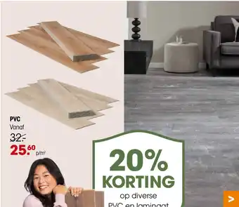 Kwantum PVC aanbieding