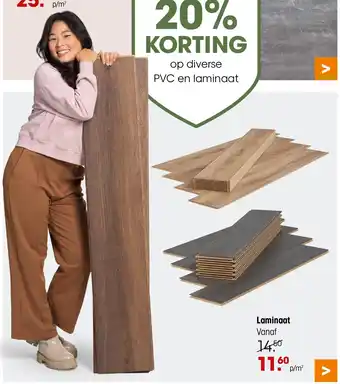 Kwantum Laminaat aanbieding