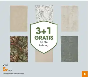 Kwantum Behang aanbieding