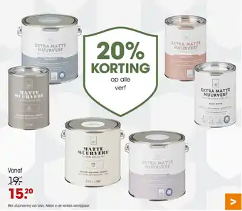 Kwantum Verf aanbieding