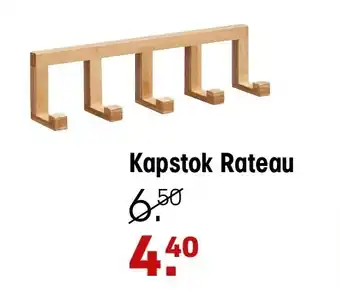 Kwantum Kapstok Rateau aanbieding