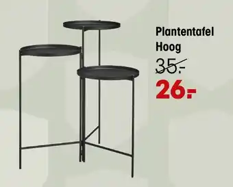 Plantentafel Hoog