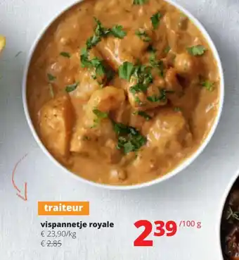 vispannetje royale 100g