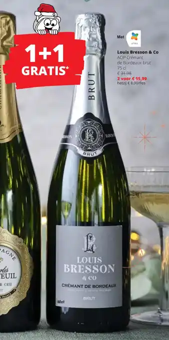 Louis Bresson & Co AOP Crémant de Bordeaux brut 75cl