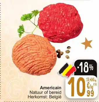 Cora Americain Natuur of bereid aanbieding