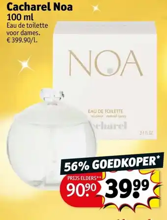 Kruidvat Cacharel Noa 100ml aanbieding
