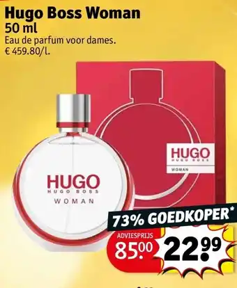 Kruidvat Hugo boss woman 50 ml aanbieding