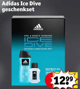 Kruidvat Adidas ice dive geschenkset aanbieding