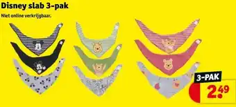 Kruidvat Disney slab 3-pak aanbieding