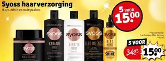 Kruidvat Syoss haarverzorging aanbieding