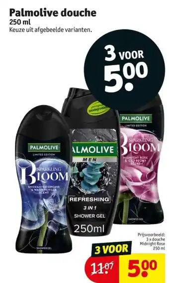 Kruidvat Palmolive douche 250ml aanbieding