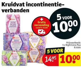 Kruidvat Kruidvat incontinentieverbanden aanbieding