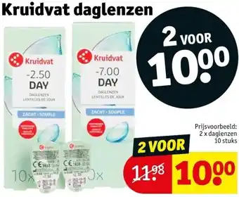 Kruidvat Kruidvat daglenzen aanbieding