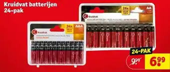 Kruidvat Kruidvat batterijen 24-pak aanbieding