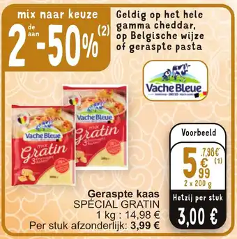 Cora Geraspte kaas SPÉCIAL GRATIN aanbieding