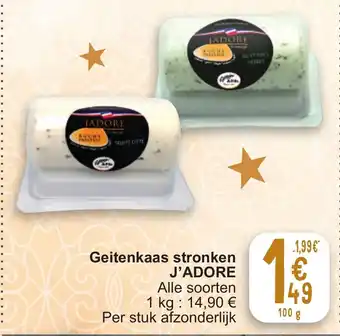 Cora Geitenkaas stronken J'ADORE 100g aanbieding