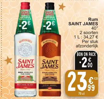 Rum SAINT JAMES 70cl