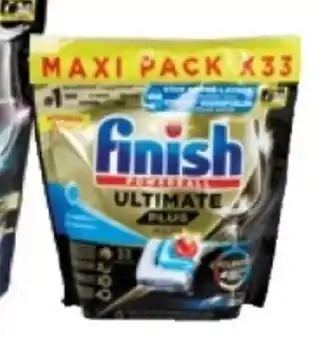 Colruyt Finish Ultimate Plus All-in-1 33 stuks aanbieding