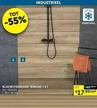 Zelfbouwmarkt Blauwsteenlook binche aanbieding