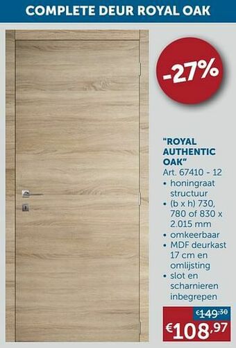 Royal authentic oak