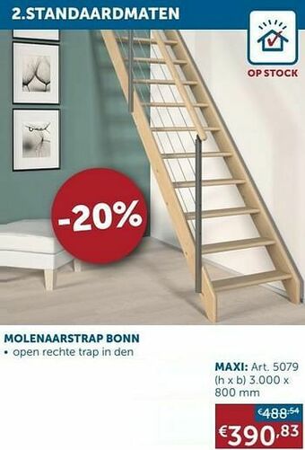 Zelfbouwmarkt Molenaarstrap bonn maxi aanbieding