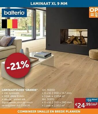 Zelfbouwmarkt Laminaatvloer grande aanbieding