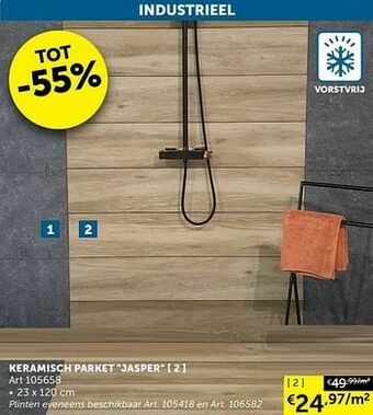Zelfbouwmarkt Keramisch parket jasper aanbieding