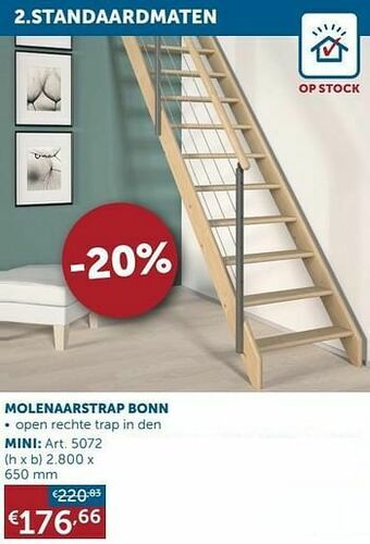 Zelfbouwmarkt Molenaarstrap bonn mini aanbieding