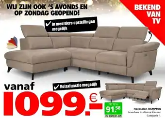 Seats and Sofas Hoeksalon HAMPTON aanbieding