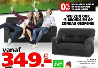 Seats and Sofas 3+2 PUEBLO aanbieding