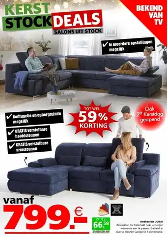 Seats and Sofas Hoeksalon DUBAI aanbieding