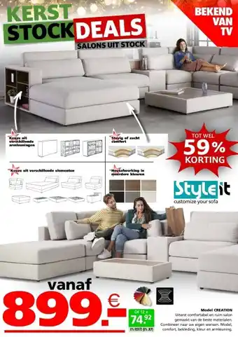Seats and Sofas Model CREATION aanbieding