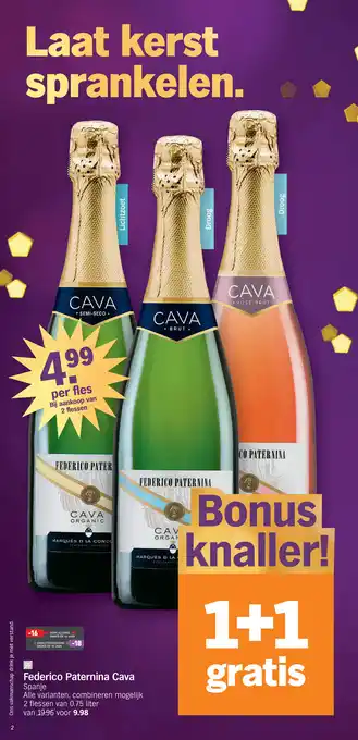 Albert Heijn Federico Paternina Cava aanbieding